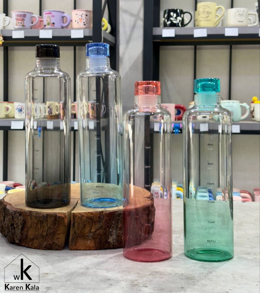 بطری آب پیرکس۵۵۰ میل رنگی